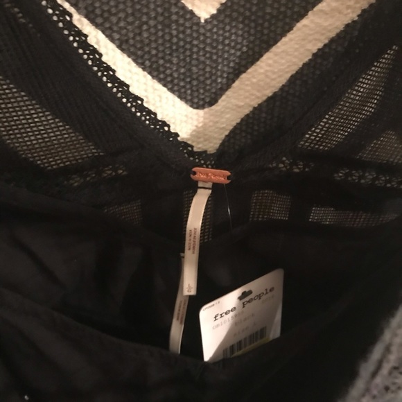 —SOLD—NWT Free People Black Dress - Picture 6 of 8